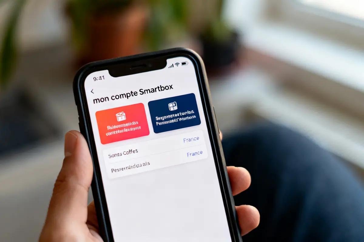 pexels-michal-pech-213601-757318 (1) Personne tenant un smartphone affichant l'interface mon compte Smartbox avec options visibles