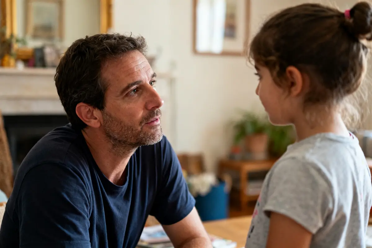 pexels-michal-pech-213601-757318 (1) Un père attentionné écoute sa fille dans un salon pour petitpasparental blog