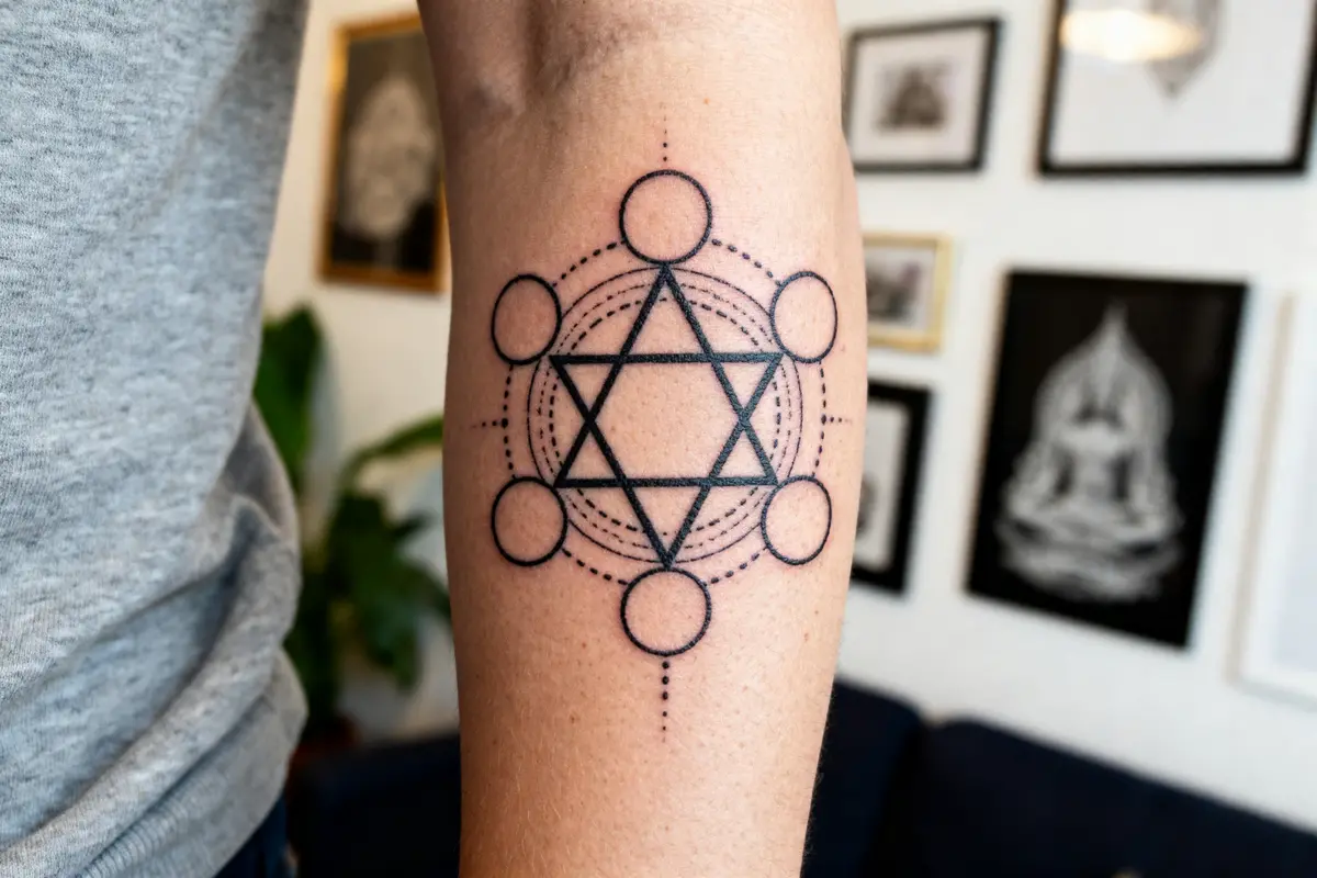 Tatouage géométrique : 500 idées uniques et significations